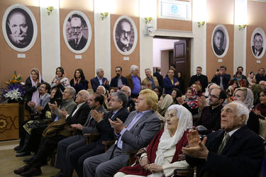 افتتاح تالار دائمی منیر فرمانفرمائیان در باغ موزه نگارستان دانشگاه تهران