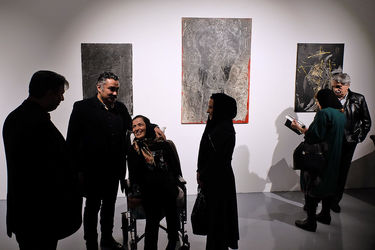 نمایشگاه آثار مصطفی دمیرچی در گالری هتل اسپیناس پالاس