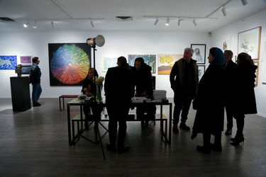 نمایشگاه آثار هنرمندان معاصر نوگرا در گالری آریانا