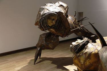 افتتاحیه نمایشگاه آثار ناصر گیو قصاب در گالری آ