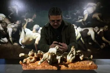 عظیم مرکباتچی با کانسپت کوراب در گالری مژده