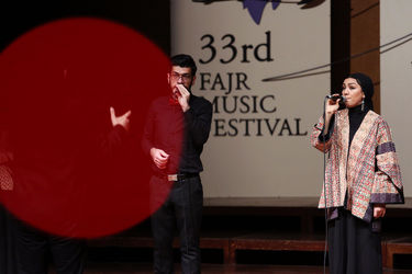 اجرای گروه آوازی تهران در جشنواره موسیقی فجر