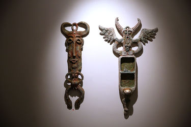 افتتاحیه نمایشگاه آثار حجمی سمیرا دریا و میثم نژاد رسولی در گالری ویستا