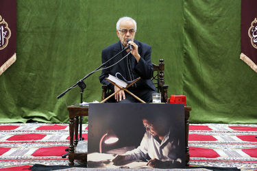 مراسم ختم زنده‌یاد حسین عرفانی در مسجد بلال