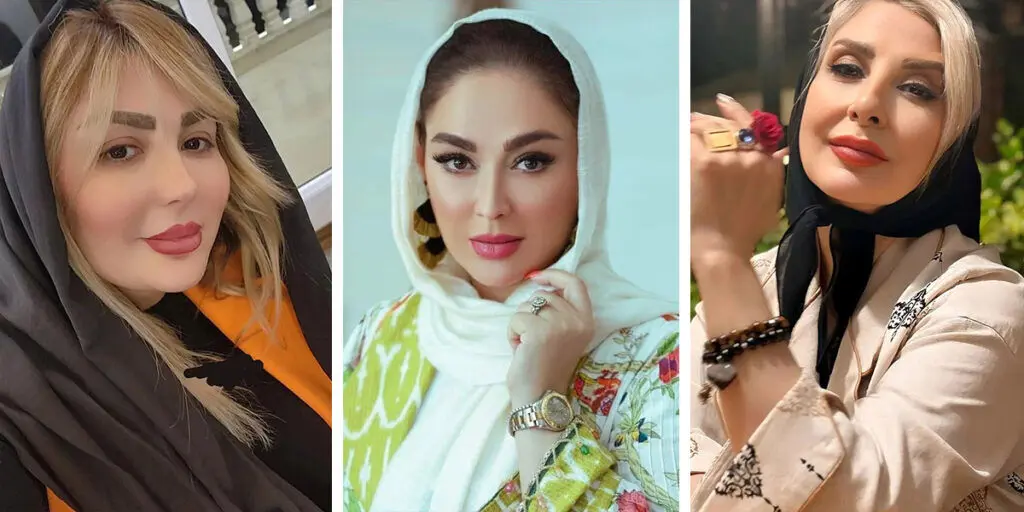 5 بازیگر با غلیظ ترین آرایش ها | از مرجانه گلچین تا الهام حمیدی