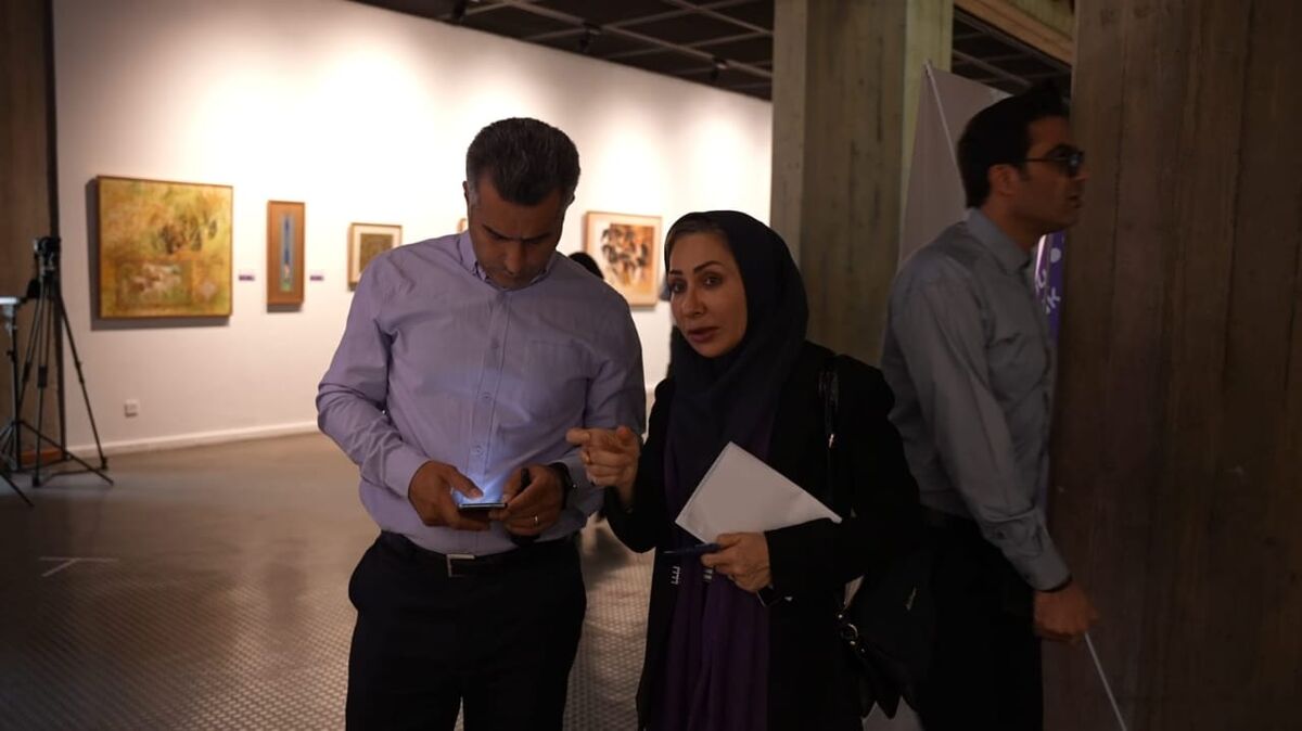 مریم یعقوب‌زاده بانک اقتصاد نوین گالری نوین 