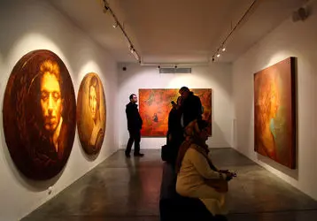 نمایشگاه های گالری شیرین در سال 95