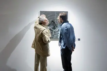 نمایشگاه آثار آینه‌کاری بابک سلیمانی در گالری آرت هاب آریانا