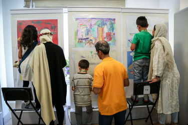 دومین روز جشنواره هنرهای تجسمی کودک و نوجوان در هنرکده لنا