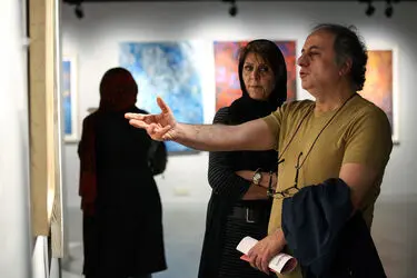 نمایشگاه آثار شهرو خردمند در گالری آ