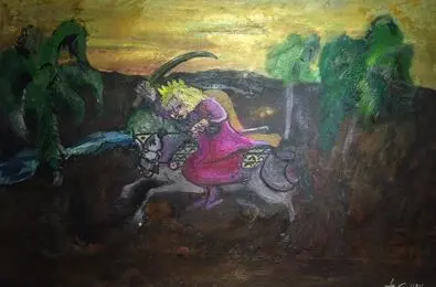 Taha Hamed Art on View at Saless Gallery