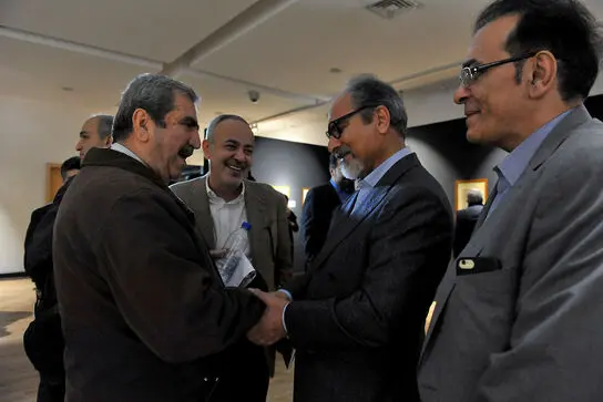 افتتاحیه نمایشگاه "قلمی چند از گنجینه ملک مدنی"