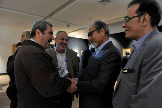 افتتاحیه نمایشگاه "قلمی چند از گنجینه ملک مدنی"