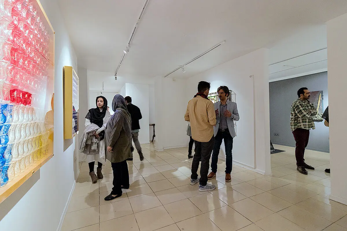 افتتاح نمایشگاه گروهی چیدمان در گالری ژاله