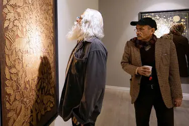 نمایشگاه آثار ایرج اسکندری در گالری ساربان