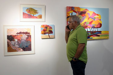 نمایش آثار الهام عظیمی، سحر شادمان و رضوان یارائی در گالری مژده