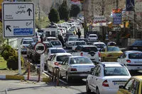 جاده چالوس قفل شد!