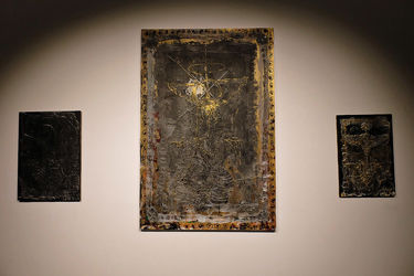 نمایشگاه آثار مصطفی دمیرچی در گالری هتل اسپیناس پالاس