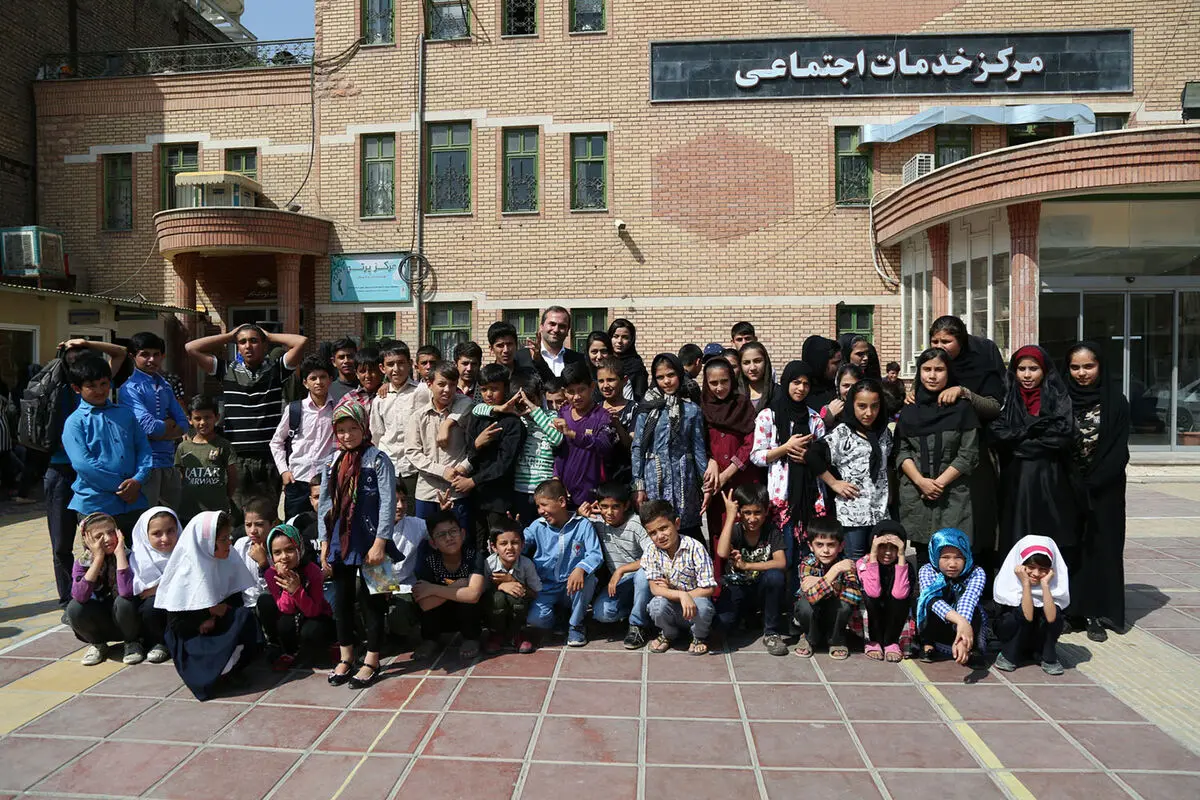 زدن زنگ مدرسه کودکان کار توسط هانیه توسلی