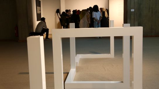 دیدار هنرمندان با عباد رضا اسلامی