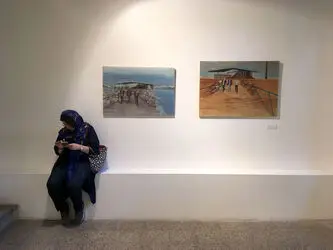نمایشگاه نقاشی منیژه حجازی در گالری پروژه‌های آران
