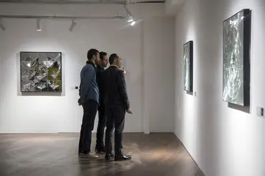 نمایشگاه آثار آینه‌کاری بابک سلیمانی در گالری آرت هاب آریانا