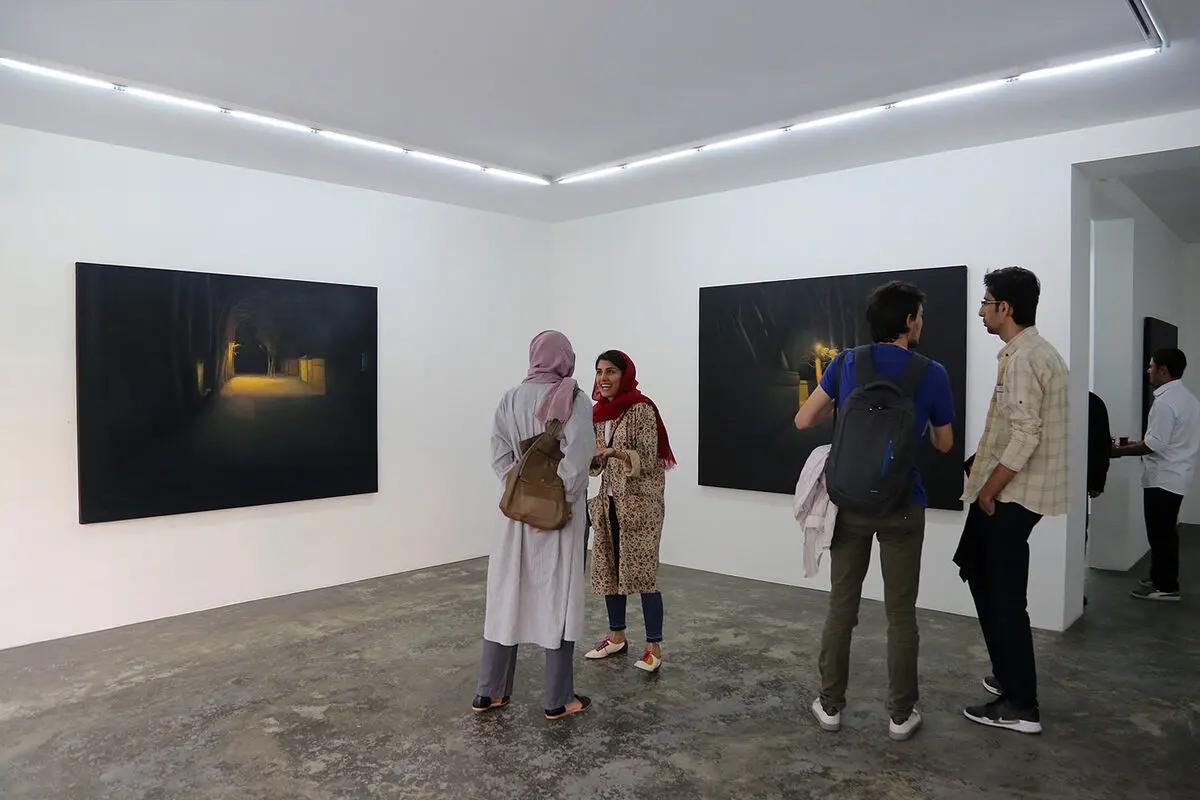 افتتاحیه‌ی نمایشگاه نقاشی حمیدرضا امامی در گالری اُ