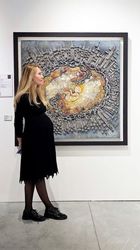 Bita Vakili's works were exhibited in Moscow and Frankfurt
