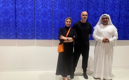 مرتضی دره باغی در فاندری گالری / بازگشت به خانه سروها در دبی