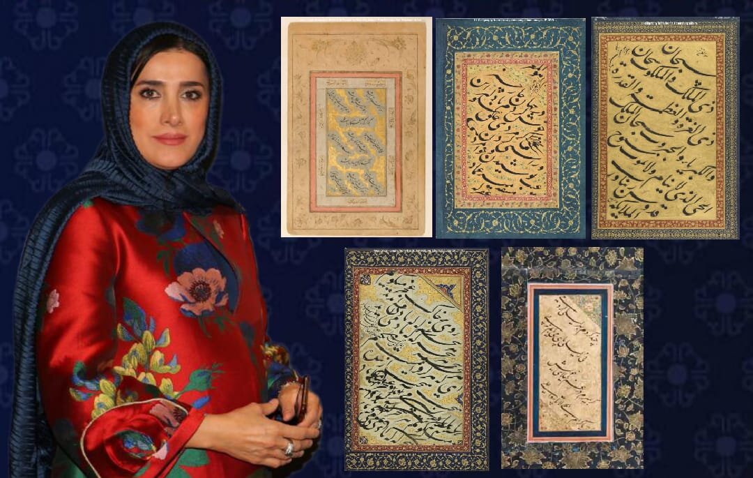 محبوبه کاظمی و نستعلیق میرعماد الحسنی از متروپولیتن نیویورک، لوور پاریس تا حراج باران