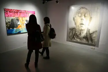 نمایشگاه گروهی در گالری آ‎