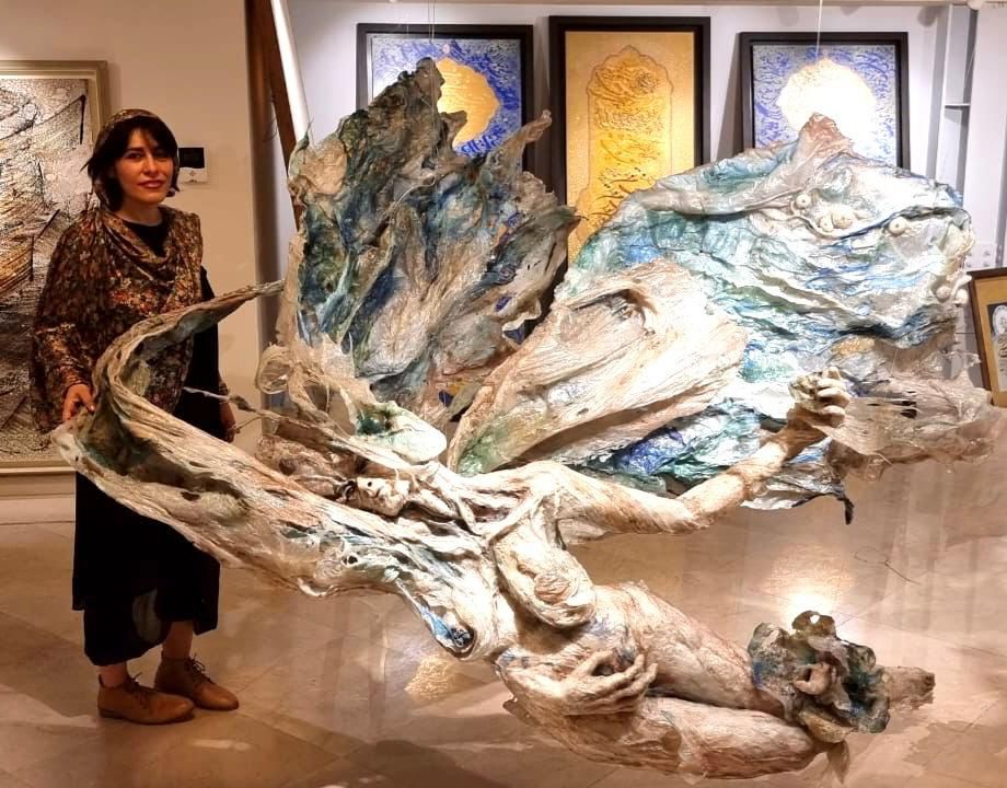 Bundahishn by Elham Fallahi in the Raha Gallery Collection