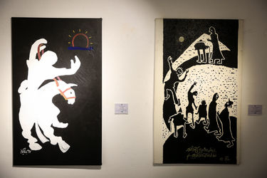 نمایشگاه آثار رضا بانگیز در گالری فردا