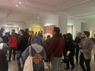 نمایشگاه نقاشی‌های داور یوسفی در گالری شیرین