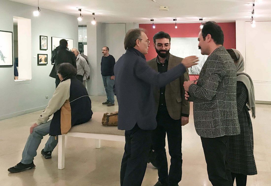نمایشگاه گروهی نقاشان اردبیل در گالری لاله