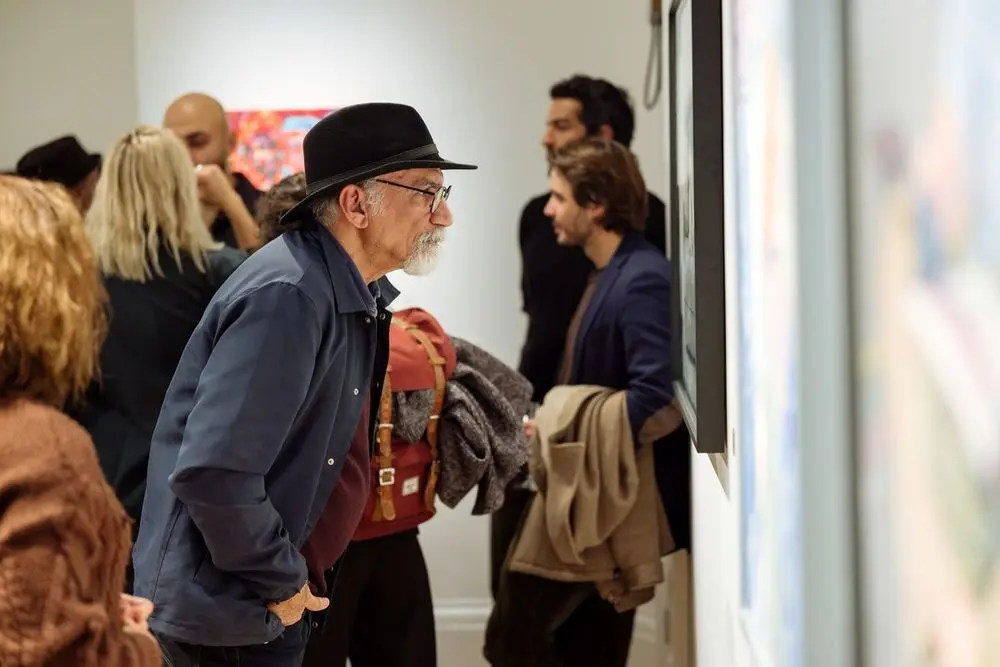 Bavan Gallery and Takin Aghdashlo with 13 iranian artist at Cromwell Place in London