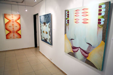 نمایشگاه نقاشی‌های شقایق ماندگار در گالری هفت ثمر