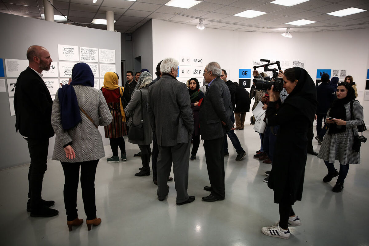 نمایشگاه آثار تایپ دیزاین و پوستر توماس مارشاند در گالری خانه هنرمندان