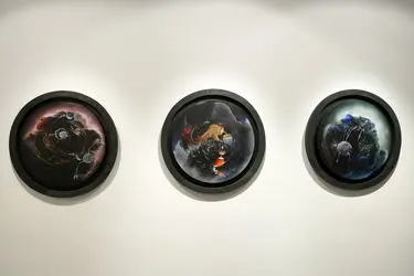 نمایشگاه نقاشی‌های آذین رستمی در گالری ویستا