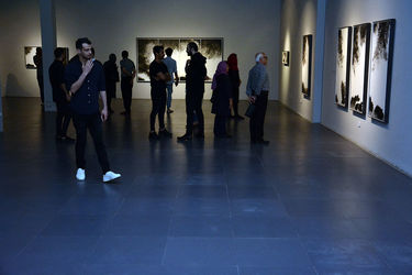 نمایشگاه نقاشی‌های آب‌مرکب پری‌یوش گنجی در گالری ایرانشهر