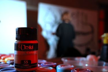 رنگ وستا در هفته دیزاین تهران در دانشکده هنرهای زیبا