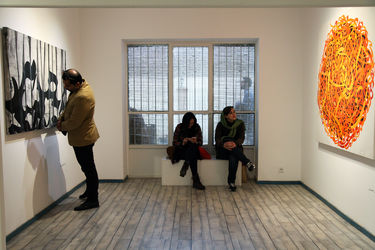 نمایشگاه "بهاریه" آثار نقاشی‌خط پیشکسوتان در گالری هپتا‎