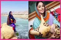ویدئو: نوازندگی دختر محسن شریفیان در خلیج فارس