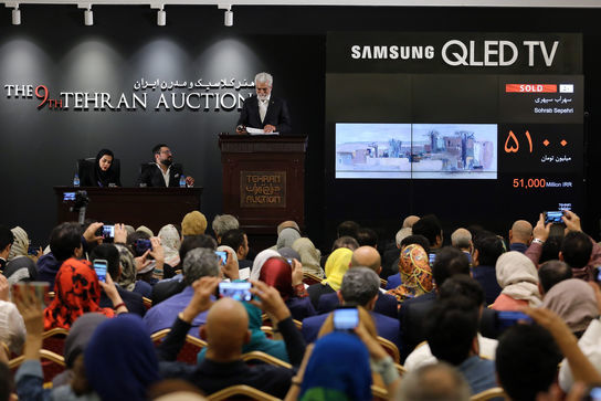 76 artworks sold at 9th Tehran Auction 