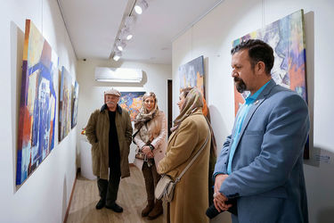 نمایشگاه نقاشی عاطفه بخشایش در گالری بهارک