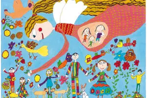 Iranian children honored at Ie-no-Hikari World Children’s Picture Contest