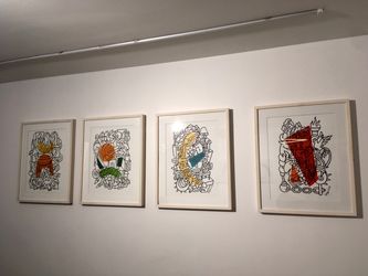 نمایشگاه نقاشی­‌ های علی رضوی با عنوان «اشکال دینامیک» در گالری زیرزمین دستان