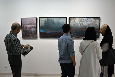 نمایشگاه نقاشی های سامان فرهنگی در گالری دید