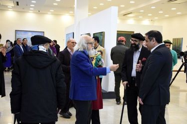 نمایشگاه آثار حسین محجوبی در گالری مهرسان