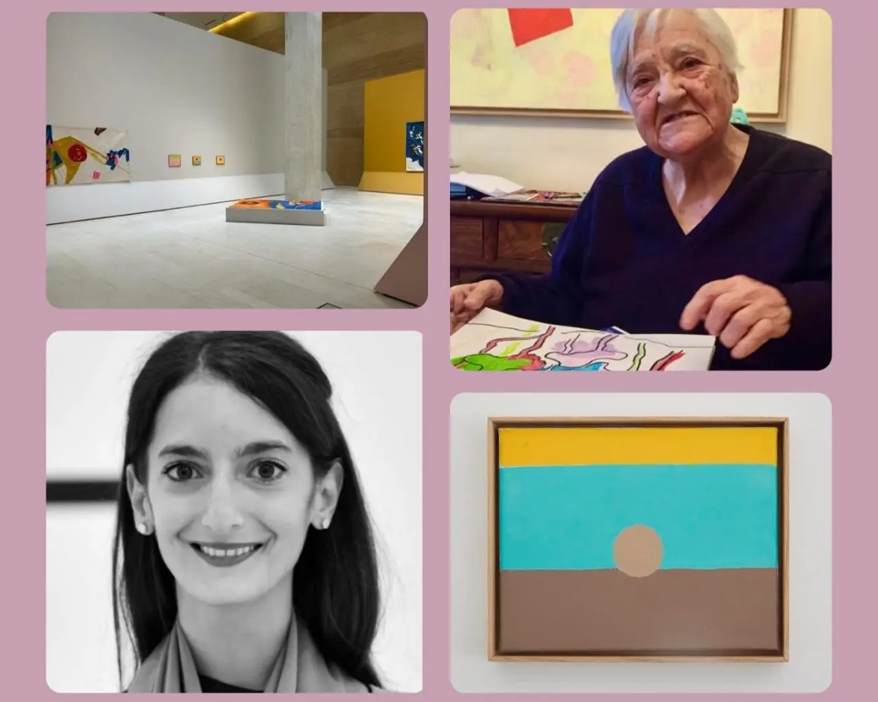 إثراء Ithra و اولین نمایش اتل عدنان Etel Adnan در عربستان / توضیحات فرح ابوشلیح Farah Abushullaih